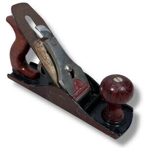 Vintage‎ Omsons Hand Plane Carpenter Tool Woodworking Collectible Decor Workshop
